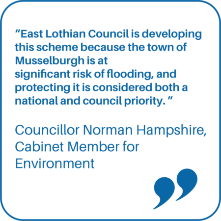 Preparatory investigation work starts for Musselburgh Flood Protection Scheme